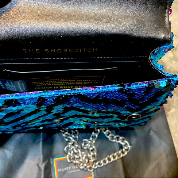 Mini Kurt Geiger,sequin crossbody or tote - Picture 4 of 4